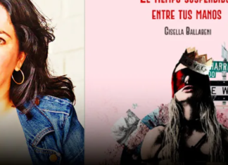 “El tiempo suspendido entre tus manos” de Gisella Ballabeni (Perú)