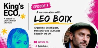 «La poesía está en el centro de lo que hago» Conversación con Leo Boix en King’s Eco Podcast
