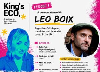 «La poesía está en el centro de lo que hago» Conversación con Leo Boix en King’s Eco Podcast
