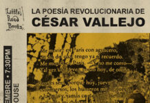 Talks: “Masa” de César Vallejo. Por ‘Little Red Books’ (Denver, Colorado)